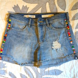 Pilcro denim shorts